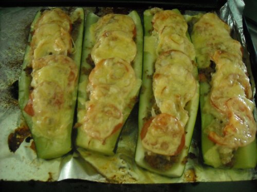 Zapiekana cukinia z mięsem mielonym