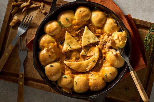 Przepis na Zapiekana „pizza” na Halloween Zapiekana „pizza” na Halloween