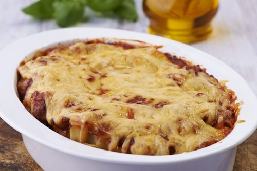 Przepis na Zapiekane cannelloni Toscana  Zapiekane cannelloni Toscana