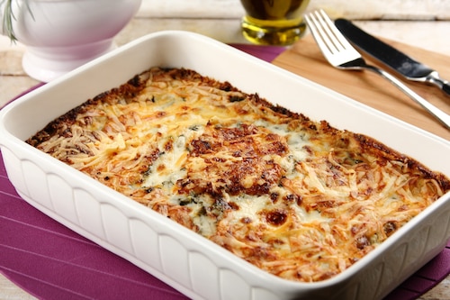 Zapiekanka z jarmużem