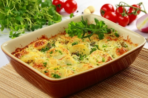Przepis na Zapiekanka ziemniaczano – ziołowa Zapiekanka ziemniaczano – ziołowa