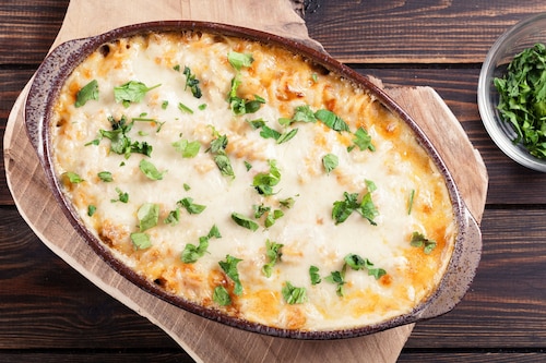 Makaronowa zapiekanka z mięsem a la lasagne