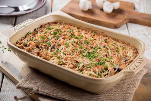 Przepis na Zapiekanka z kaszotto z grzybami Zapiekanka z kaszotto z grzybami