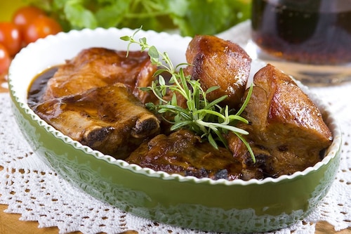 Przepis na Żeberka w coli  Żeberka w coli