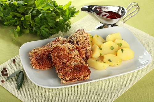 Przepis na Żeberka w sezamie Żeberka w sezamie