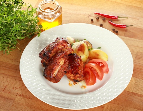 Przepis na Żeberka w słodko-kwaśnym sosie Żeberka w słodko-kwaśnym sosie