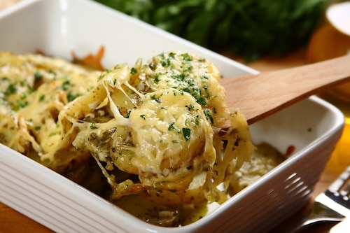 Ziemniaki zapiekane z serem 