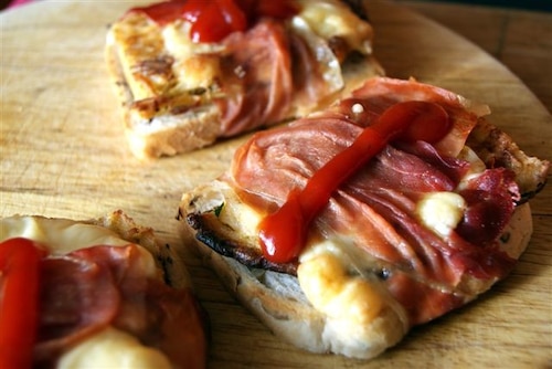 Zimowe chrupiące tosty