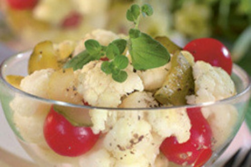 Ziołowa sałatka kalafiorowa