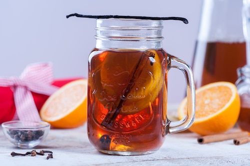 Przepis na Rozgrzewająca ziołowa herbata Rozgrzewająca ziołowa herbata