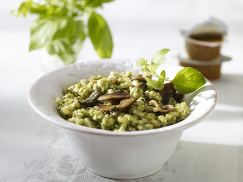 Przepis na Ziołowe risotto z grzybami Ziołowe risotto z grzybami