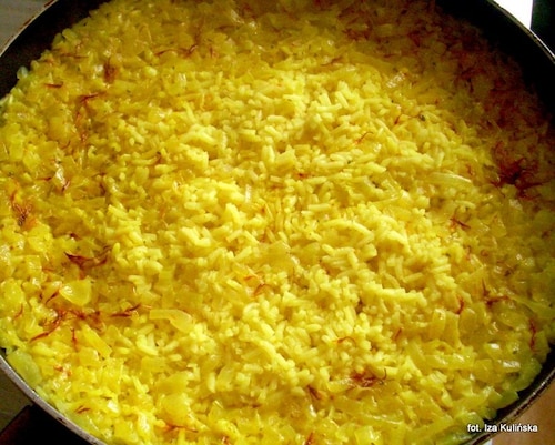 Przepis na Złoty ryż Złoty ryż