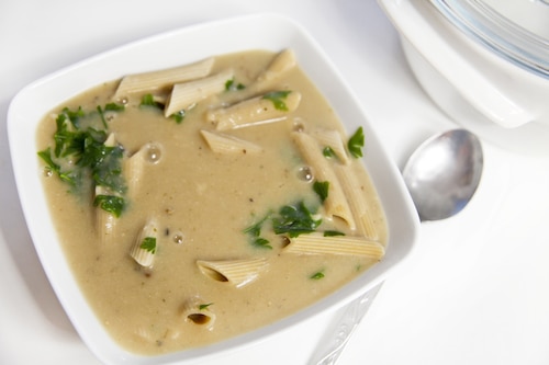 Zupa grzybowa z makaronem