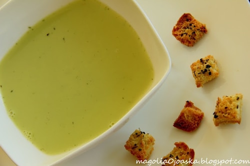 Zupa-krem fasolkowo-groszkowa