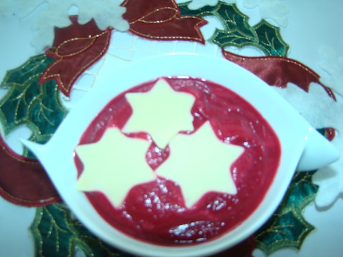 Zupa krem z buraczków