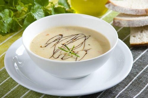 Przepis na Zupa krem z kurek a la gulaszowa Zupa krem z kurek a la gulaszowa