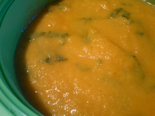 Zupa krem z marchwii