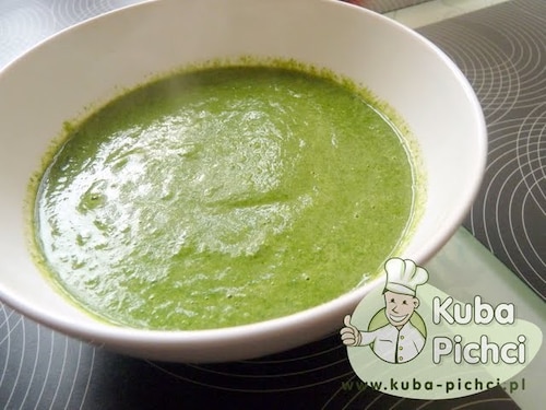 Zupa krem ze szpinaku