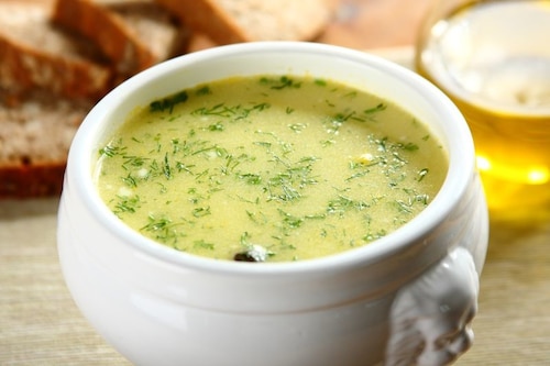 Zupa ogórkowa na wędzonce