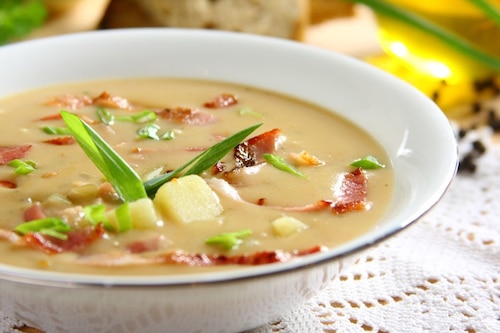 Przepis na Zupa pieczarkowa z ciemnym piwem Zupa pieczarkowa z ciemnym piwem