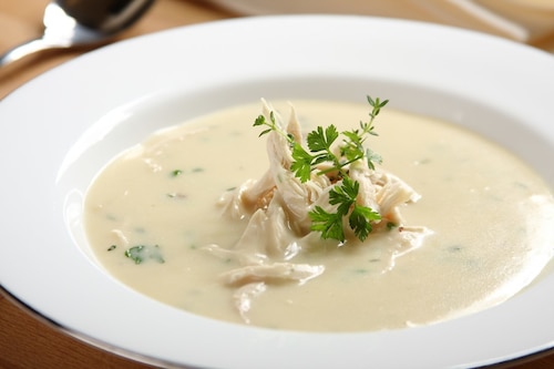 Zupa pieczarkowa z kurczakiem