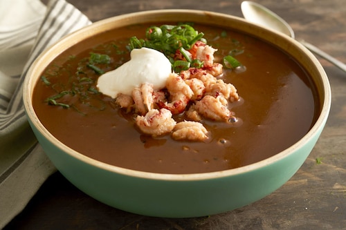 Zupa rakowa po kreolsku