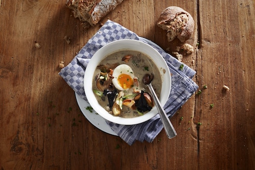 Przepis na Zupa grzybowa ze świeżych grzybów Zupa grzybowa ze świeżych grzybów