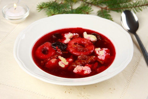 Przepis na Zupa z suszu owocowego z kluskami Zupa z suszu owocowego z kluskami