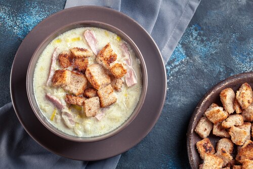 Przepis na Zupa serowo - porowa Zupa serowo - porowa