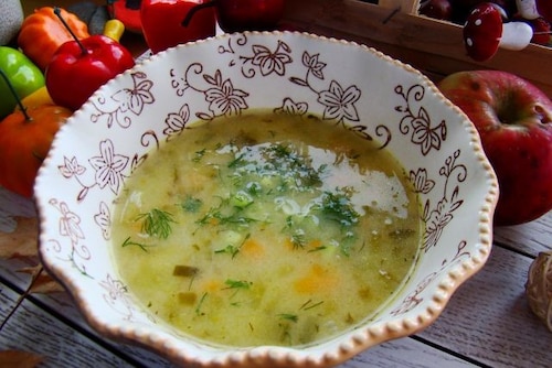 Przepis na Zupka selerowa trzy ogórki Zupka selerowa trzy ogórki