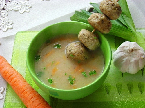 Przepis na Żurek z pulpecikami Żurek z pulpecikami