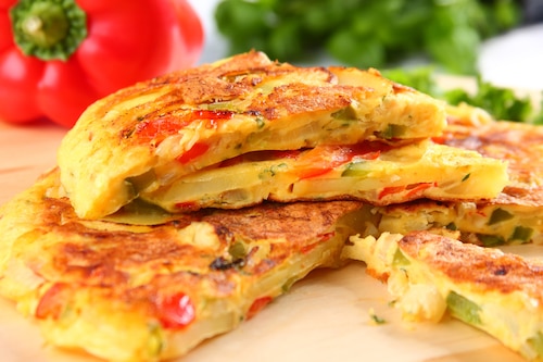 Przepis na Tortilla z papryką - VIDEO Tortilla z papryką - VIDEO