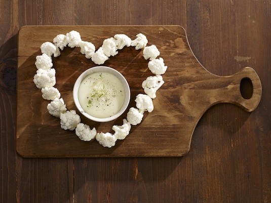 Cudowne kwiaty kalafiora