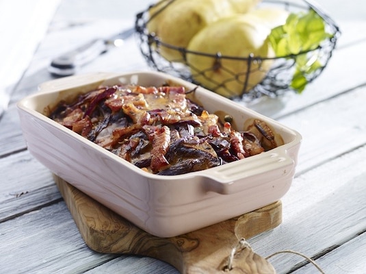 Pachnące zapiekanki z warzyw korzeniowych.