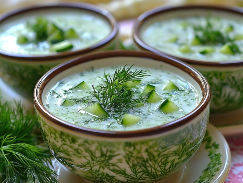 Chłodnik z awokado – przepis wegański