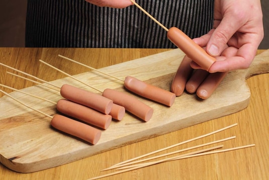 Corn Dogi - Krok 2
