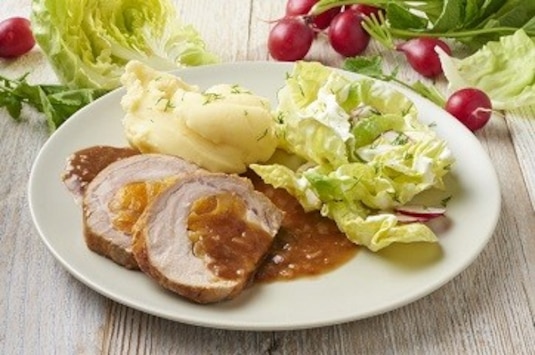 Schab faszerowany