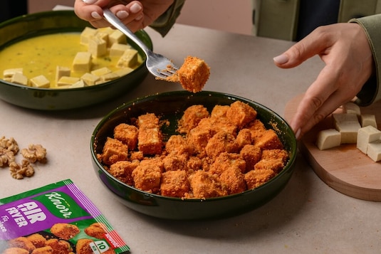 Tofu nuggets z orzechami - Krok 4