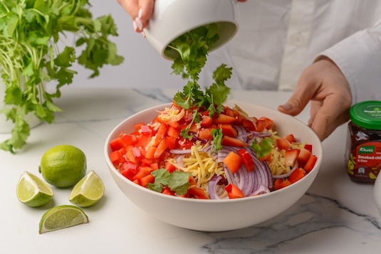 Burrito z fasolą i kurczakiem - Krok 3