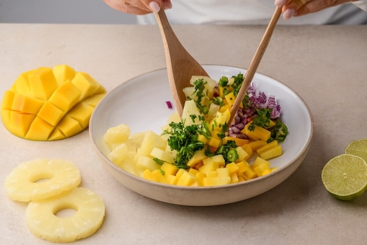 Żeberka z owocową salsą - Krok 4