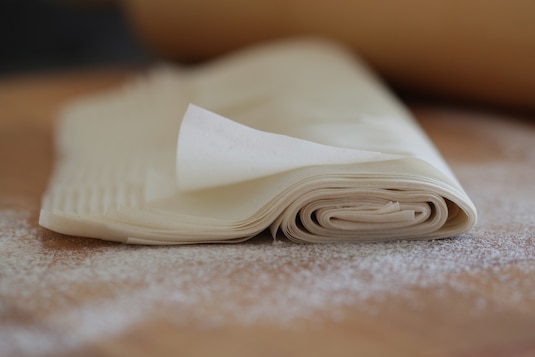 Bałkańskie ciasto filo