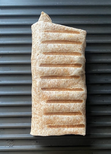 Grillowana tortilla z karkówką i warzywami - Krok 4