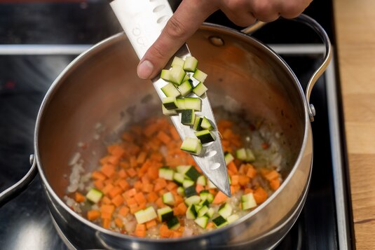 Kaszotto orientalne a’la warzywne curry - Krok 1