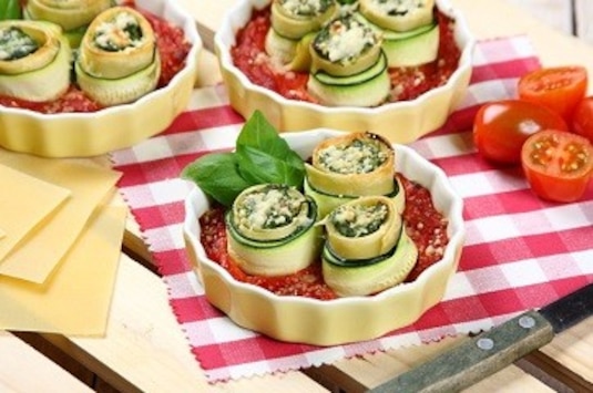 Makaron ze szpinakiem