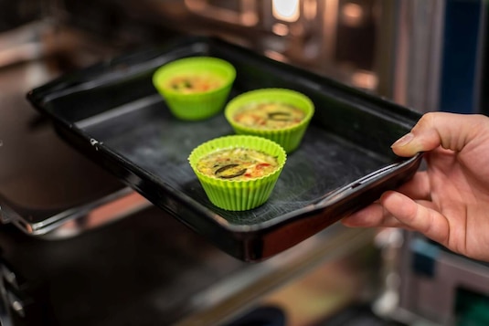 Muffinki jajeczne z warzywami - Krok 4