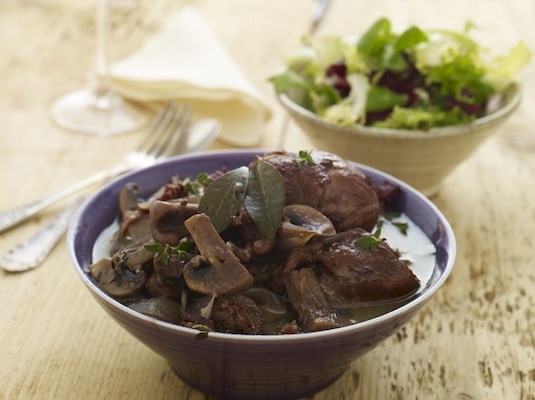 Francuskie smakołyki, czyli kurczak w winie