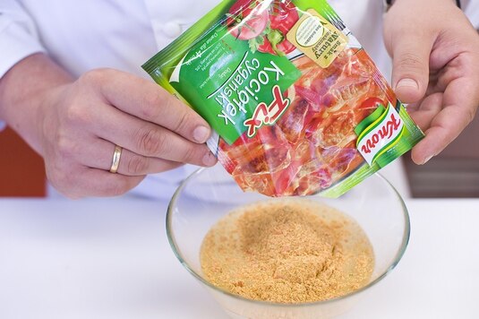 Zapiekanka z pieczarkami - Krok 3