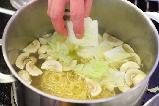 Zupa pak choi - Krok 5