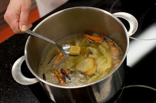 Zupa z pieczonego bakłażana - Krok 4