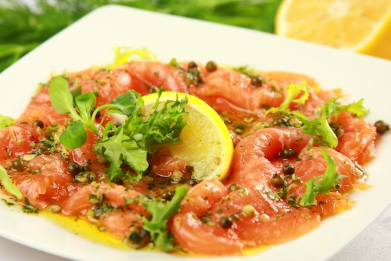 Carpaccio z łososia